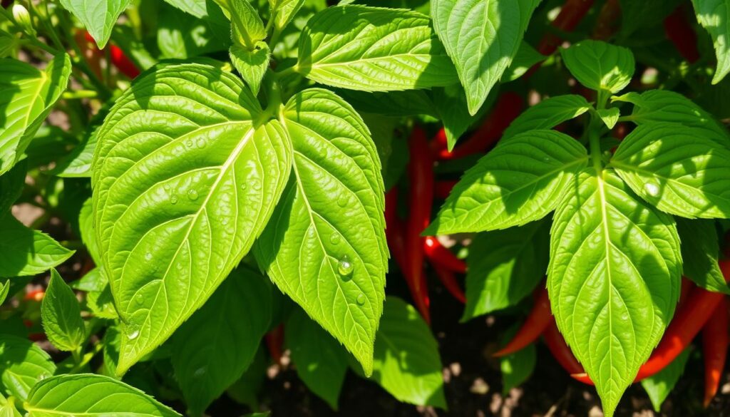 feuilles de piment