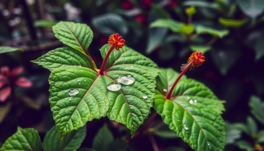 feuilles d'hibiscus