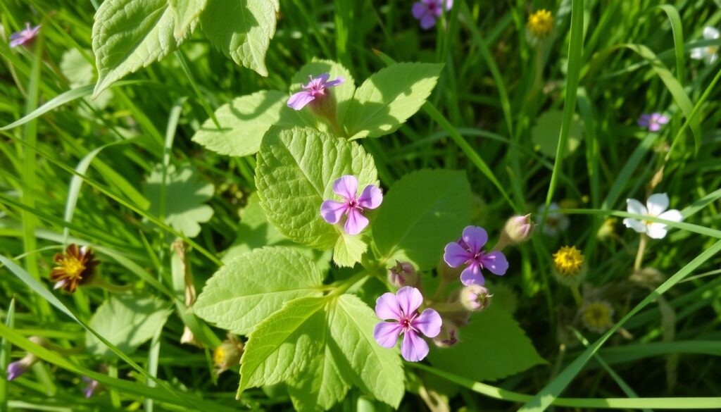 identification de la mauve naine