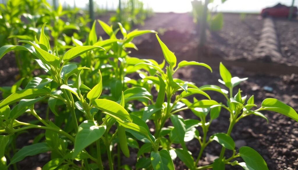 plants de piment de santé