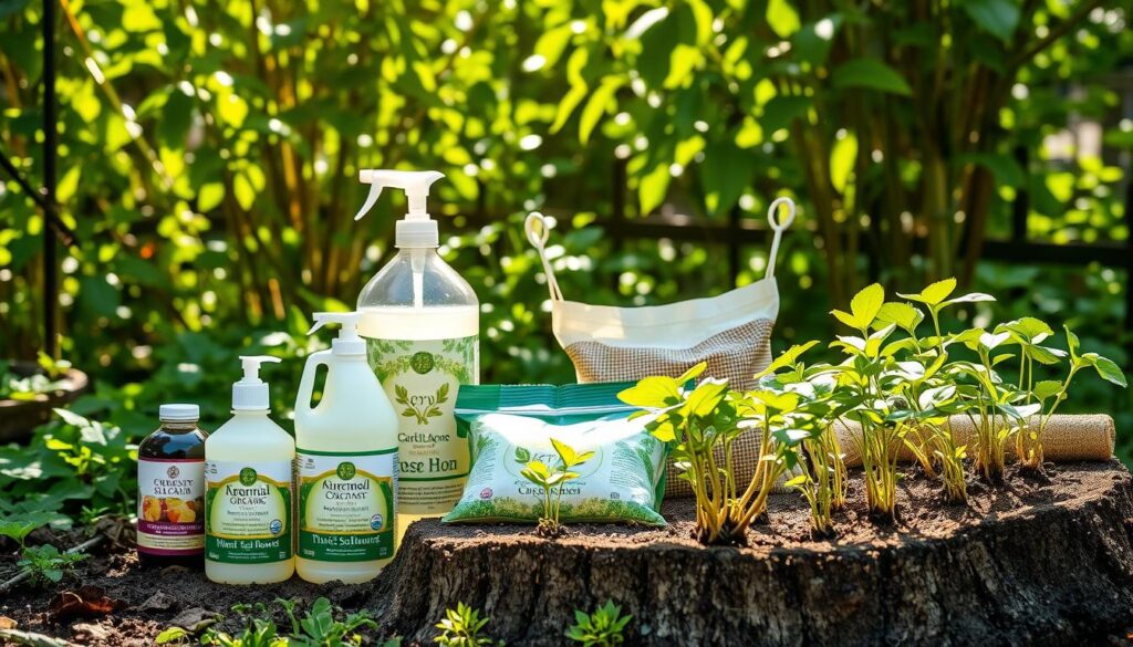 produits biologiques pour enlever une souche d’arbre