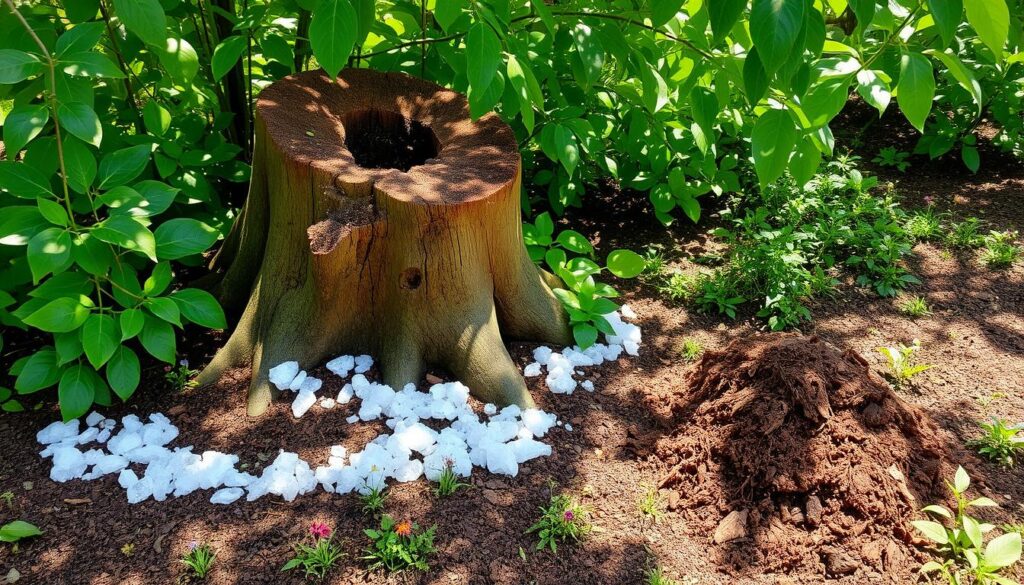 technique du sel et du compost